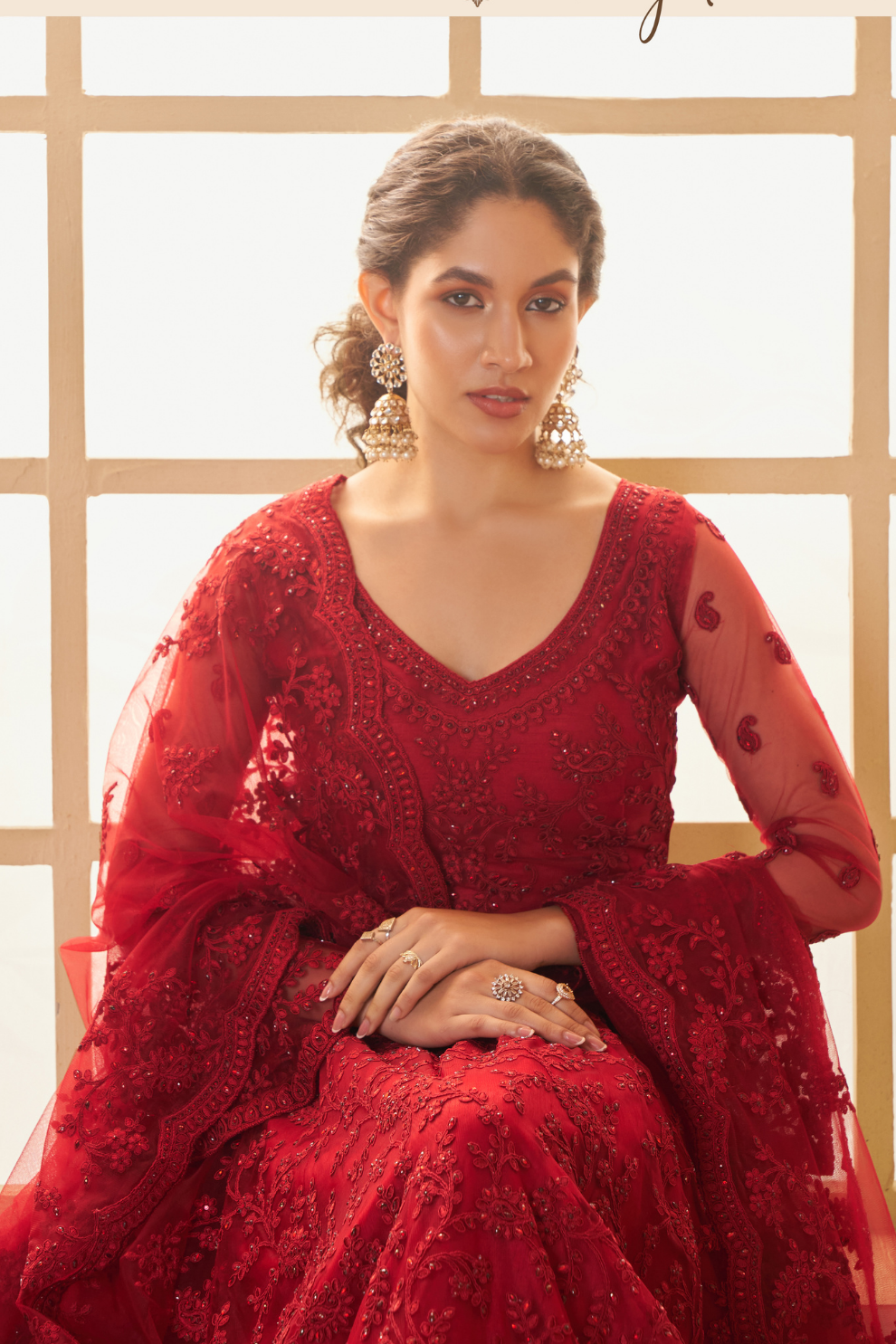 Classic Red Color Designer Lehenga Choli – Elegant & Timeless