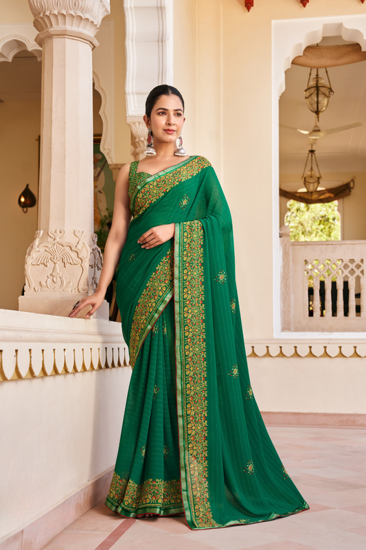 Suhana Silkweave Saree with Elegant Texture - LaVante Fashion