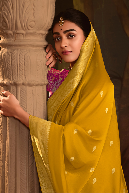 Dola Silk Designer Saree with Heavy Zari Weaving Elegance