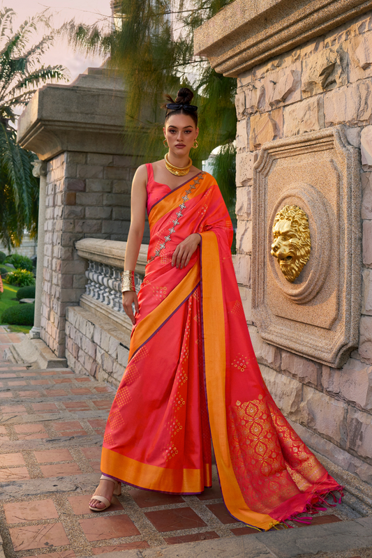 Timeless Elegance Woven in Luxurious Handloom Satin Grace