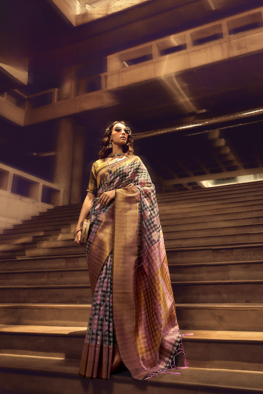 Eternal Elegance Woven in Pure Handloom Silk Heritage