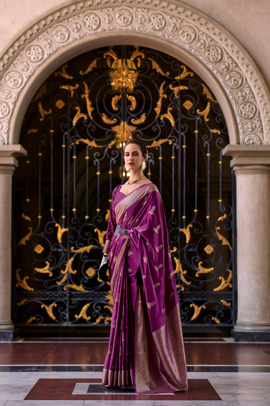 Sattin Mungha Silk – Smooth Luxury with a Traditional Soul - LaVante Fashion