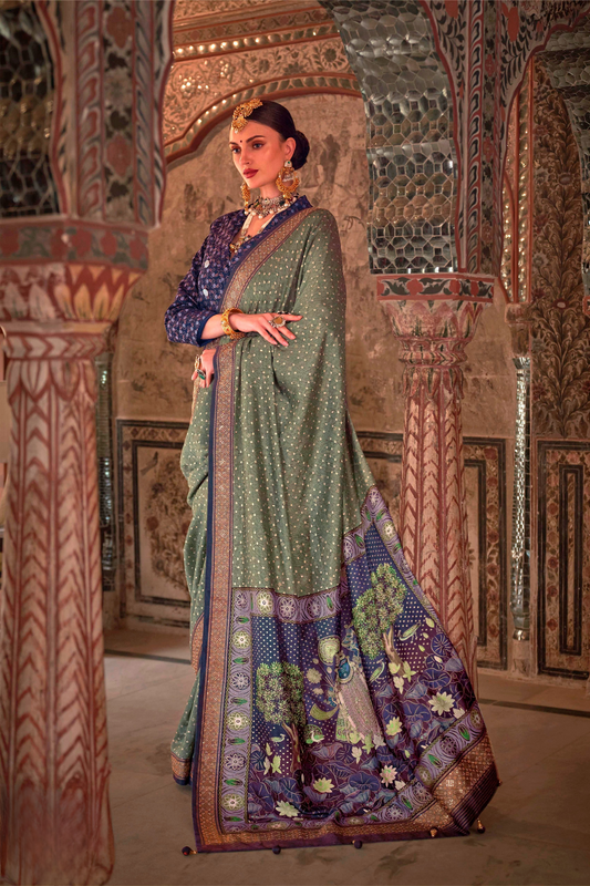 Super P.V. Silk Saree with Exclusive Value Addition Work