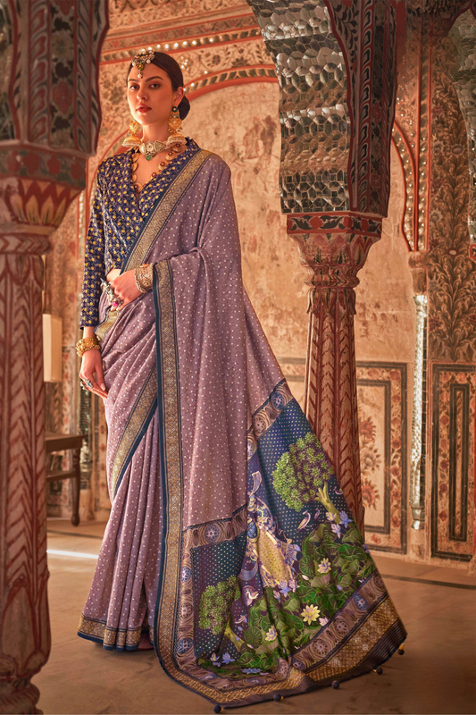 Super P.V. Silk Saree with Exclusive Value Addition Work