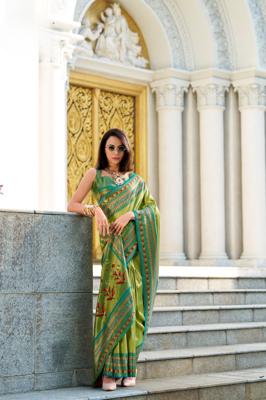Tissue Silk Saree – Sheer Elegance with a Subtle Shine - LaVante Fashion