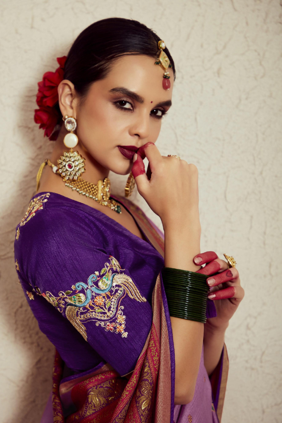 Elegant Soft Brasso Saree with Premium Dhupian Silk Blouse