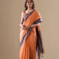Handloom Cotton Fabric with Contrast Border - LaVante Fashion