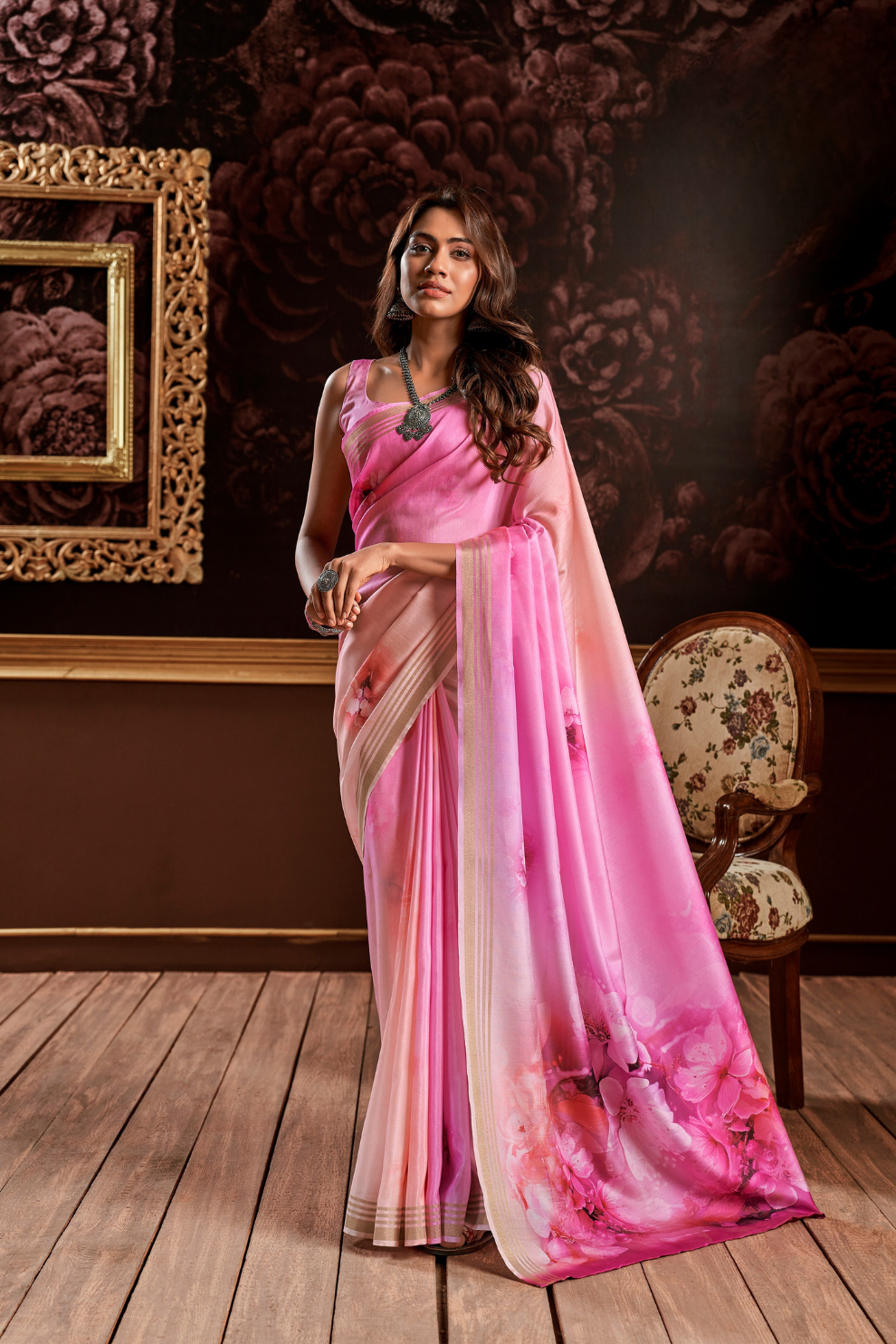 Pure Handloom Silk Fabric in a Smooth Elegant Finish - LaVante Fashion