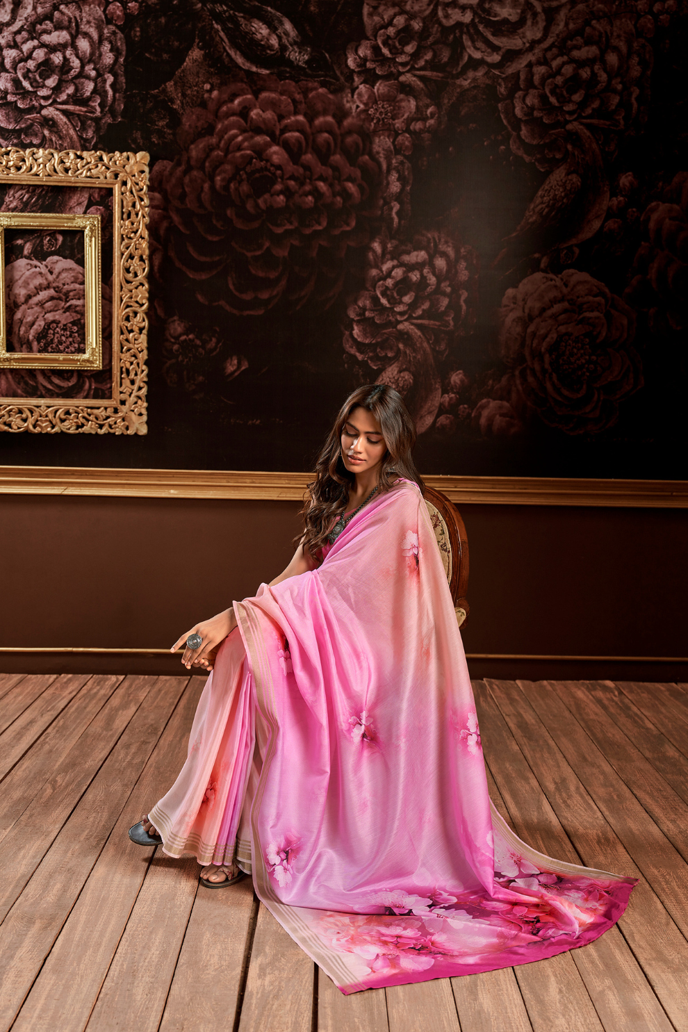 Pure Handloom Silk Fabric in a Smooth Elegant Finish - LaVante Fashion