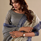 Handloom Cotton Fabric with Contrast Border - LaVante Fashion