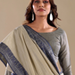 Handloom Cotton Fabric with Contrast Border - LaVante Fashion
