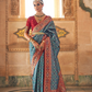 Traditional Banarasi Silk Saree with Rich Weave and Royal Appeal
