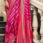 Banarasi P.V. Silk Saree with Exclusive Weaving Jaal Design - LaVante Fashion