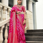 Banarasi P.V. Silk Saree with Exclusive Weaving Jaal Design - LaVante Fashion