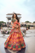 Elegant Banarasi Silk Lehenga Choli with Handcrafted Zarkan and Cording Detailing