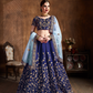 Elegant Dori, Badla & Sequins Embroidered Lehenga Set
