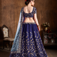 Elegant Dori, Badla & Sequins Embroidered Lehenga Set