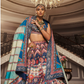 Blue Aura Embellished Silk Bridal Lehenga - LaVante Fashion