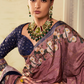 Royal Weave Blue Banarasi Lehenga - LaVante Fashion