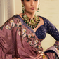 Royal Weave Blue Banarasi Lehenga - LaVante Fashion