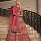 Red Radiance Banarasi Bridal Lehenga with Rich Weaving - LaVante Fashion