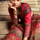 Red Radiance Banarasi Bridal Lehenga with Rich Weaving - LaVante Fashion