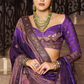 Regal Purple Designer Silk Lehenga Choli - LaVante Fashion