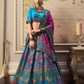 Reverie Banarasi Silk Lehenga with Exquisite Embroidery - LaVante Fashion