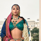 Premium Turquoise Silk Lehenga Choli - LaVante Fashion