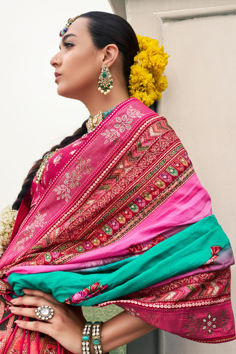 Timeless Elegance Heavy Silk Lehenga for the Bride