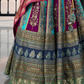 Premium Turquoise Silk Lehenga Choli - LaVante Fashion
