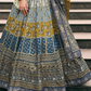 Premium Navy Blue Silk Lehenga Choli - LaVante Fashion