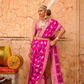 Georgette Saree with Soft Touch Finish and Ethnic Buta Design