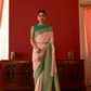 Pure Georgette Saree with Rich Traditional Jari Weaving