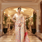 Elegant Handloom Weaving Saree with Traditional Artisan Detail