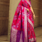 Royal Grandeur Draped in Luxurious Banarasi Satin Silk Elegance