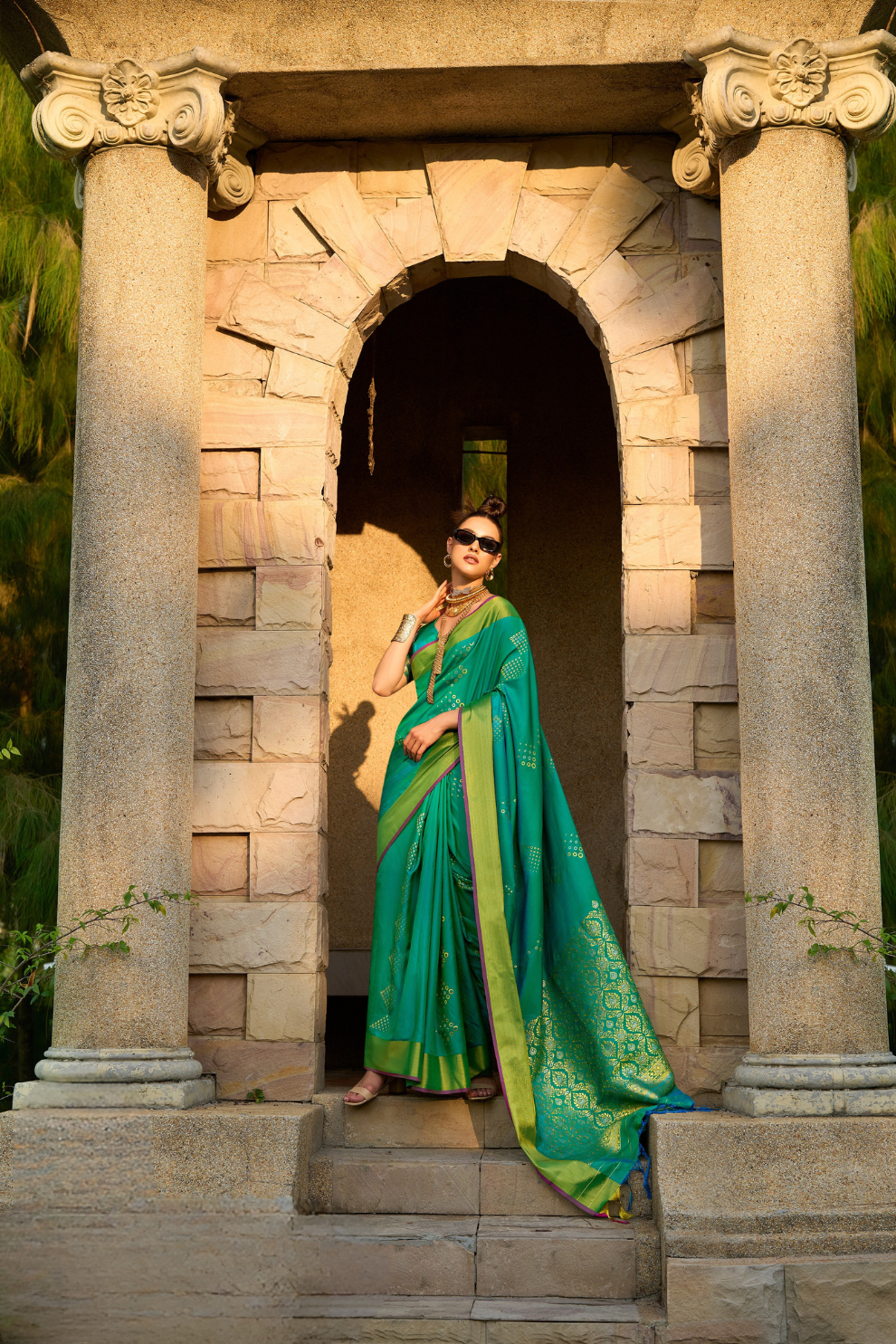 Timeless Elegance Woven in Luxurious Handloom Satin Grace