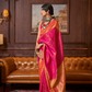 Elegant Handloom Saree with Traditional Zari Weaving