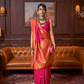 Elegant Handloom Saree with Traditional Zari Weaving