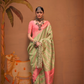 Pure Handloom Silk Saree with Traditional Charm