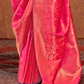 Gracefully Woven Pure Handloom Silk Drape Saree