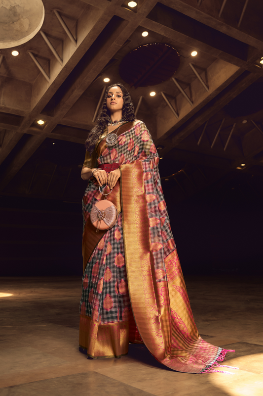 Eternal Elegance Woven in Pure Handloom Silk Heritage