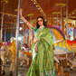 Designer Party Wear Handloom Kaitra Silk Saree with Elegant Weaving