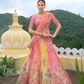 Designer Ethnic Lehenga with Dupatta and Intricate Embroidery