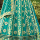 Handcrafted Designer Embroidered Banarasi Silk Lehenga Set
