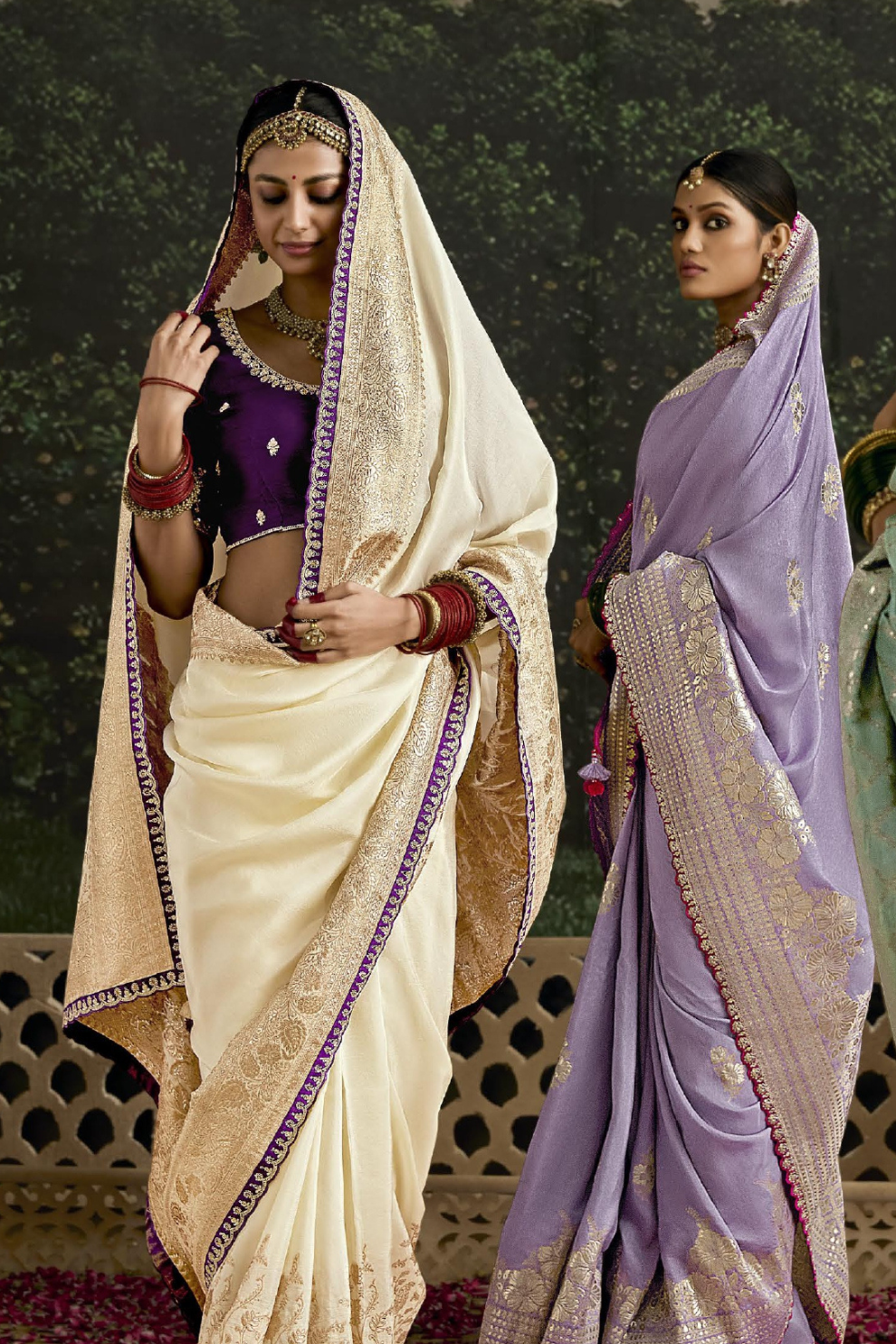 Woven Art Silk Wedding Saree with Rich Traditional Detailing