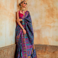 Pure Viscose Silk Saree with Luxury Print and Glory Finish