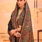 Pure Polyester Viscose Silk Saree with Hand Block Print - LaVante Fashion