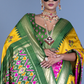 Pure Viscose Silk Saree with Luxury Print and Glory Finish
