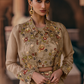 Elegance Reimagined Indo-Western Style in Rich Chinnon Silk